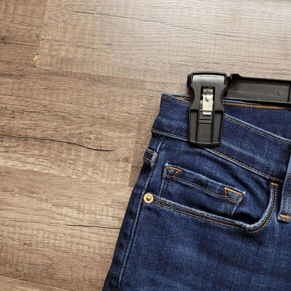 Frame Le Skinny De Jeanne Blue Dublin Wash Womens Size 26 Stretch Denim Casual - Picture 6 of 16